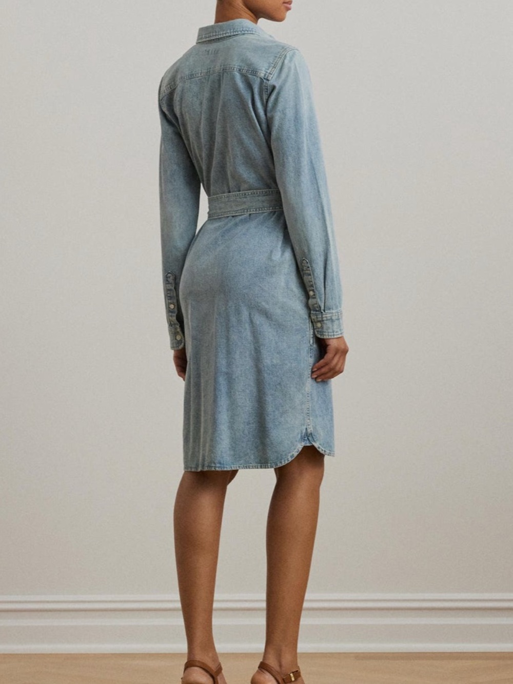 Lauren Ralph
Lauren
Long Sleeve
Belted Denim
Shirtdress 
XXL - Picture 5 of 14